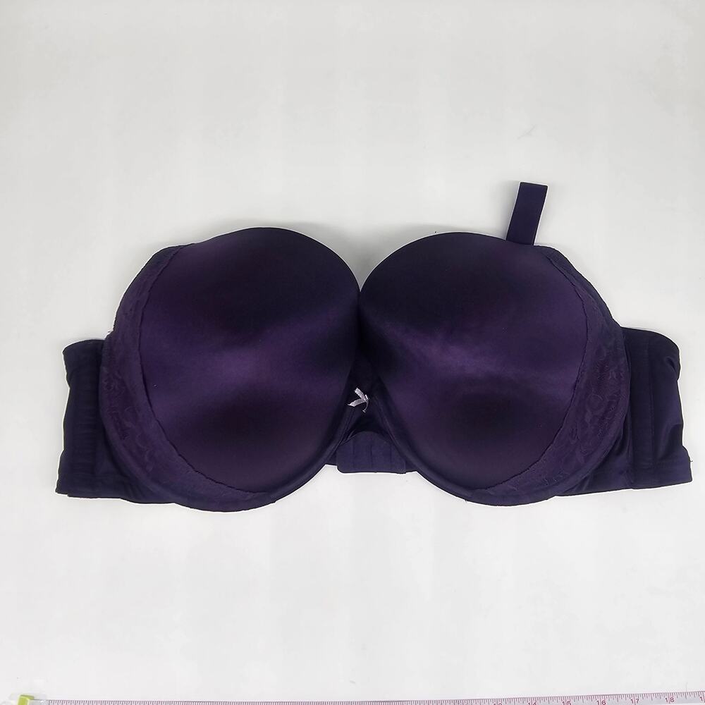 Cacique Purple Boost Plunge Bra